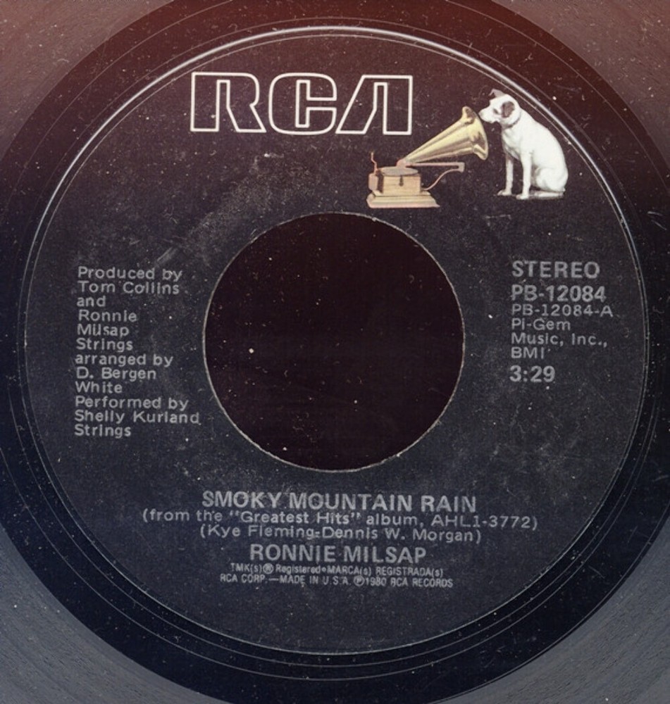 Ronnie Milsap - Smoky Mountain Rain - RCA - PB-12084 - 7