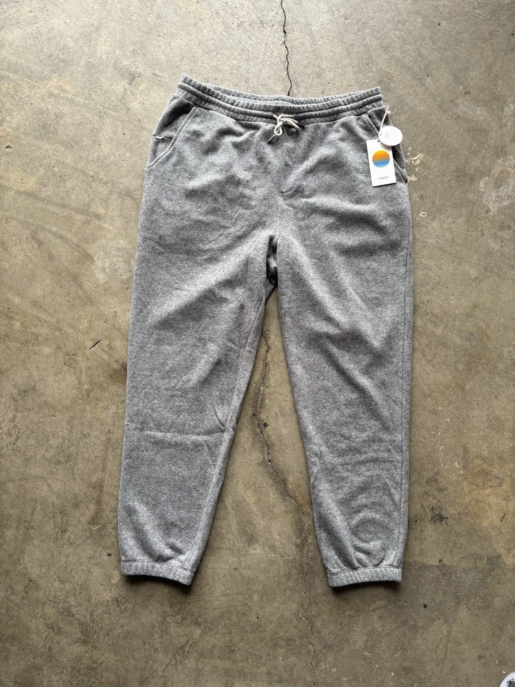 Vuori Performance Stretch Jogger Sweatpants XXL Mens Grey Drawstring V446