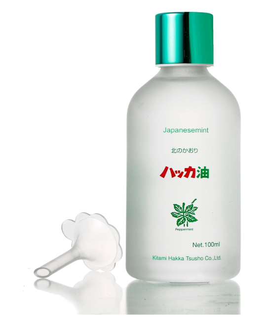 Kitami Peppermint Tsusho Peppermint Oil Economical Bottle 100mL Refill 100ml New