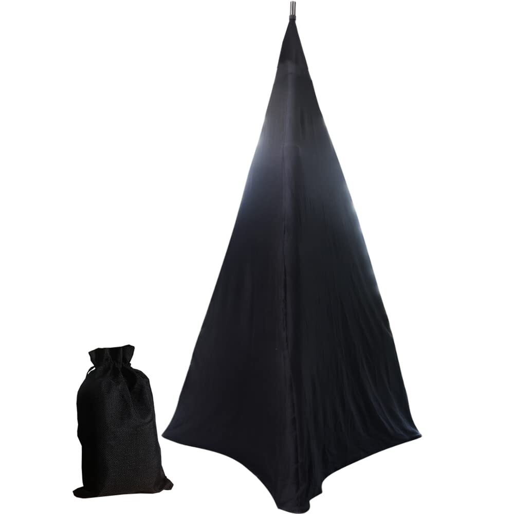 Speaker Stand Cover Stretchable Spandex 3 Sided Triangular DJ Support Floor S...