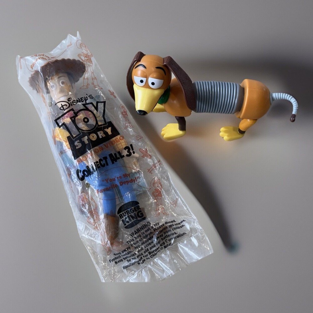 1995 Burger King Toy Story Woody Kids Meal Collectible - Unopened