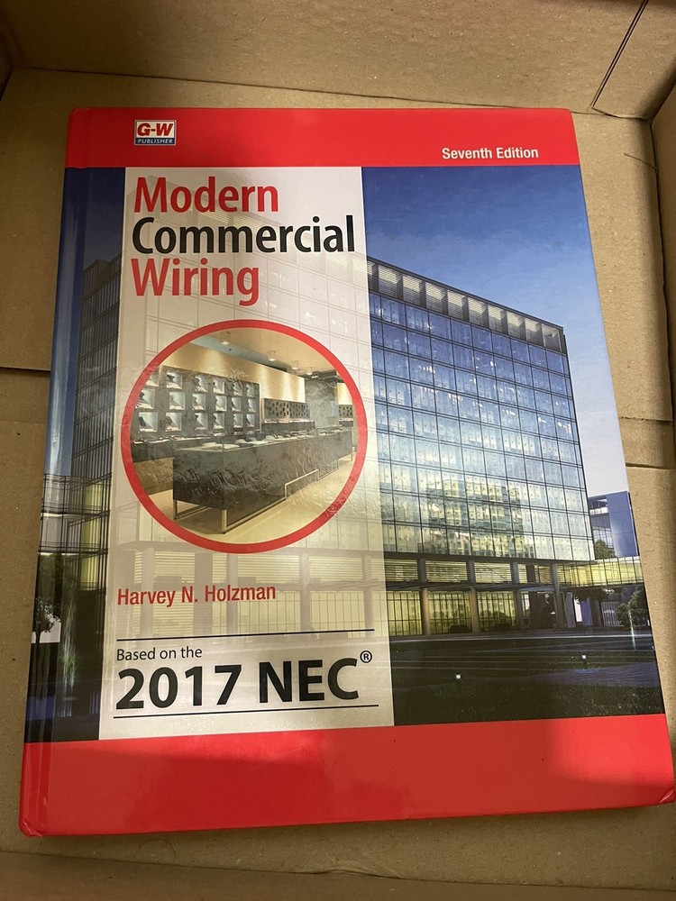 MODERN COMMERCIAL WIRING By Harvey N. Holzman - Hardcover
