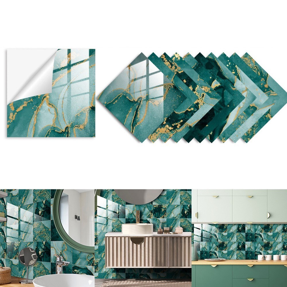 Make a Bold Statement with PVC Tile Stickers Easy to Install Long Lasting