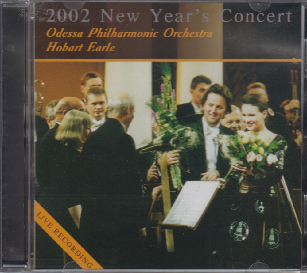 2002 New Years concert  Odessa Philharmonic Orch Hobarte Earl CD - NEW SEALED-image