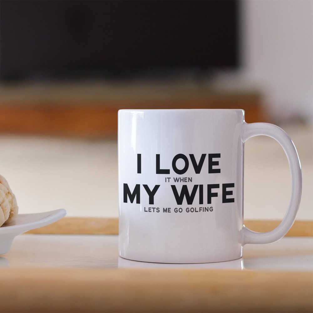 Golf Gifts for Men Husband Golfing Mugs Present from Wife