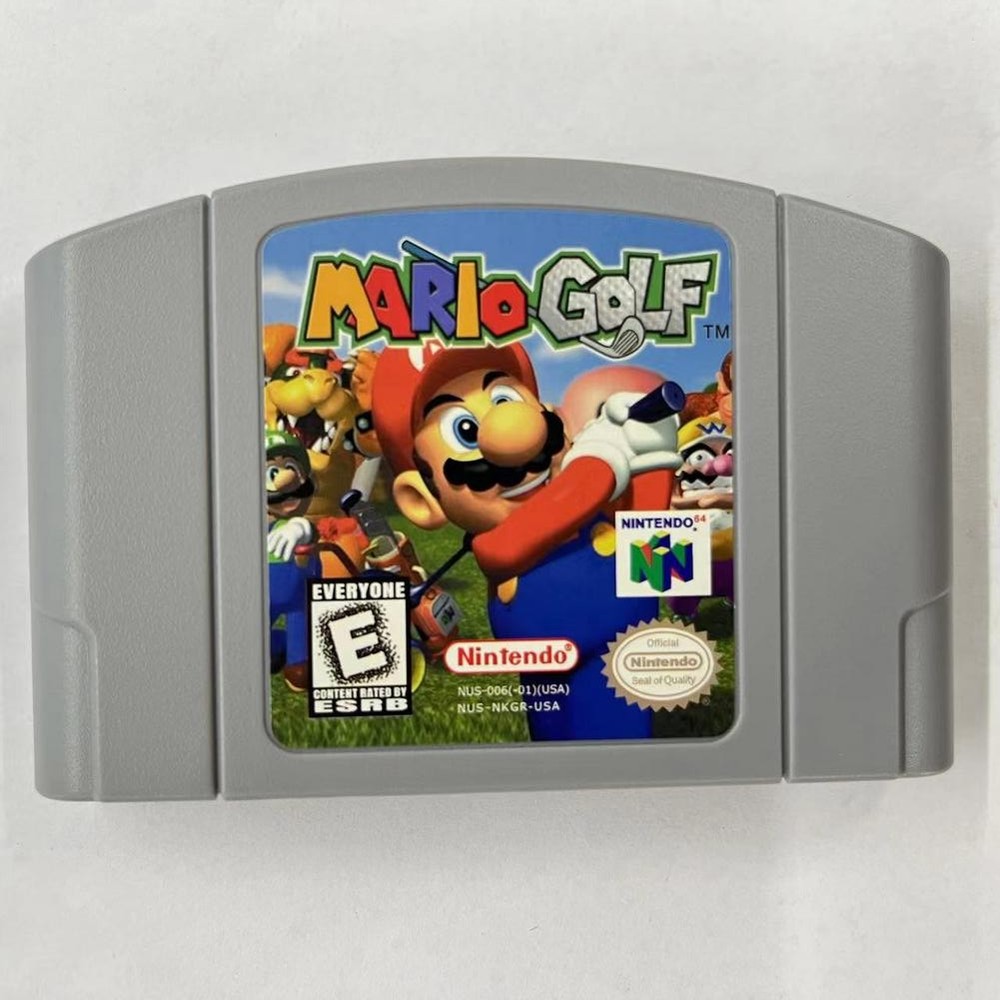 Mario Golf - Nintendo 64 (N64) Collector's item Highly collectible Complete set