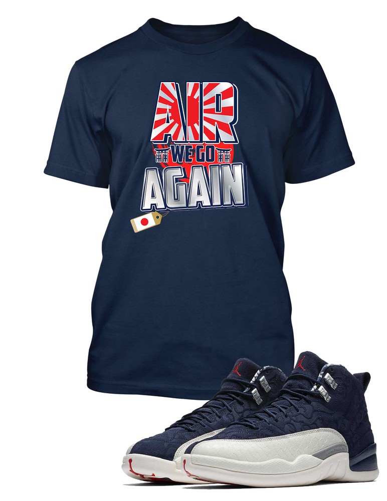 Men's Air J12 Flight-Inspired Tee Shirt to Match Your Kicks