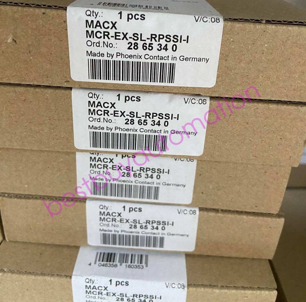 1pcs Phoenix Contact MACX MCR-EX-SL-RPSSI-I Feed Isolator 2865340