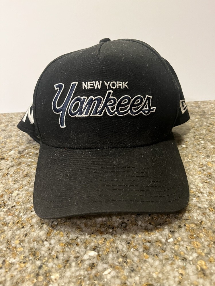 Adult NEW YORK YANKEES MLB 9Forty Black Adjustable Cap Genuine Merchandise