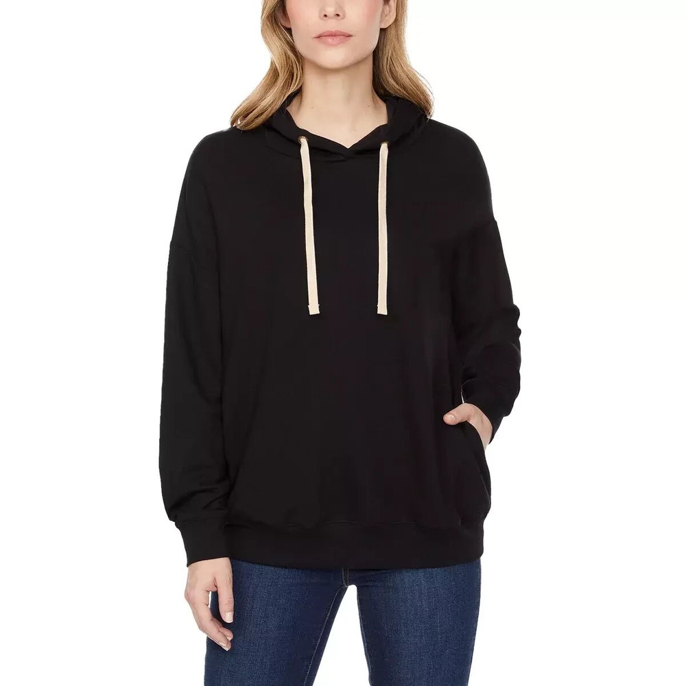 Buffalo Ladies' Hoodie with Side Pockets, Black,   M