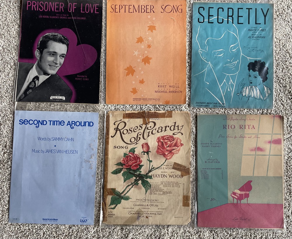 Antique and Vintage Sheet Music - Lot 19