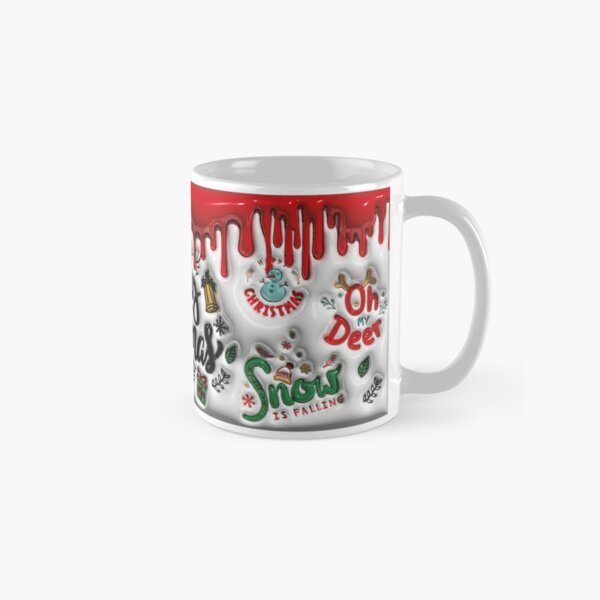 Ded and christmas harmony Classic Mug, Gift For Family
