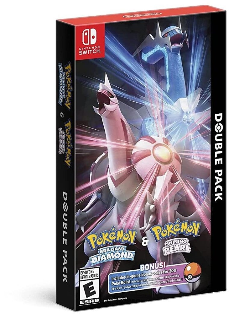 Pokémon Brilliant Diamond & Pokémon Shining Pearl Double Pack  (Nintendo Switch)