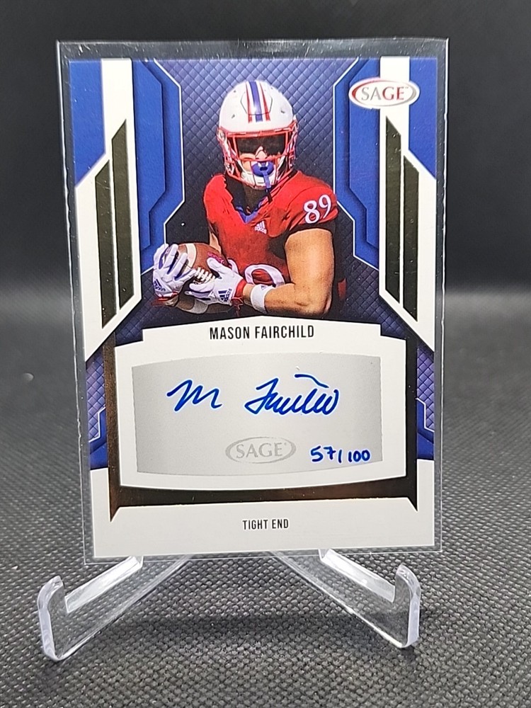 2024 SAGE HIT Low Series - Autographs Gold #A-MF Mason Fairchild /100 (AU, RC)