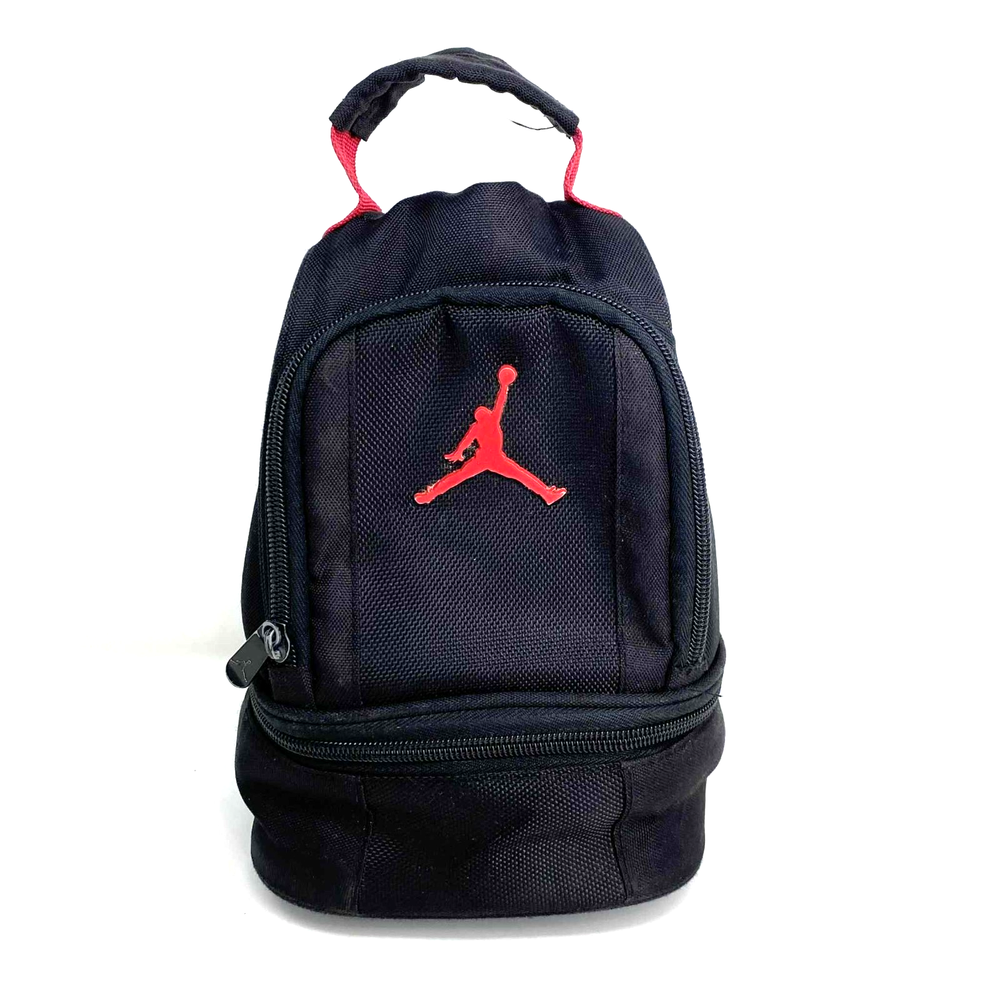 Nike Jordan Lunch Bag Black Tote Carry Kids School Boys Air Jordan