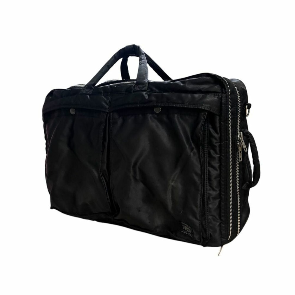 Porter Tanker 3Way A4 Business Bag Black Nylon Briefcase Backpack