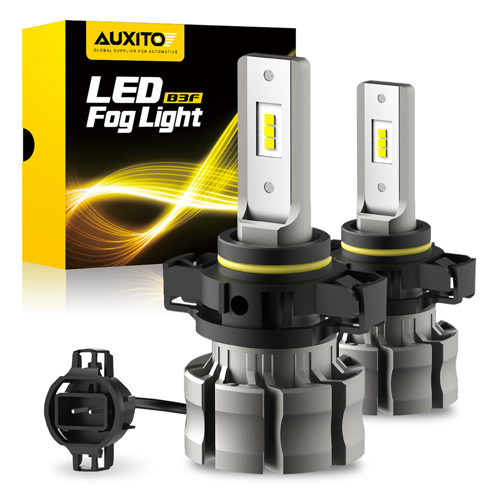 AUXITO 1Pair LED Kit Foglight 5202 H16 6500K White Fog Light Bulbs for PONTIAC
