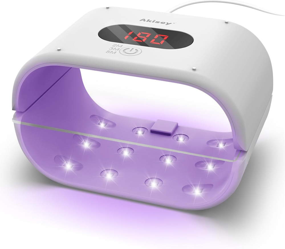 UV Light for Resin Two-Sided UV Resin Light with Adjustable Time Setting 2M 3M