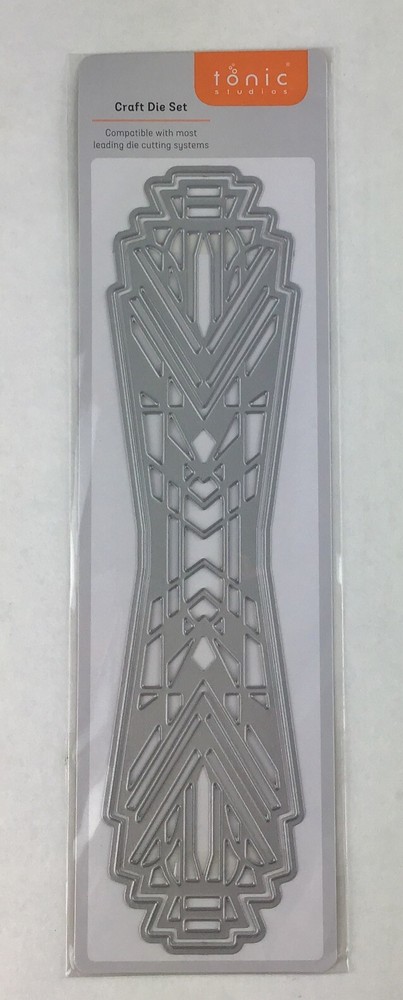 Tonic Studio ART DECO STRIP Craft Die Set for DIY Projects