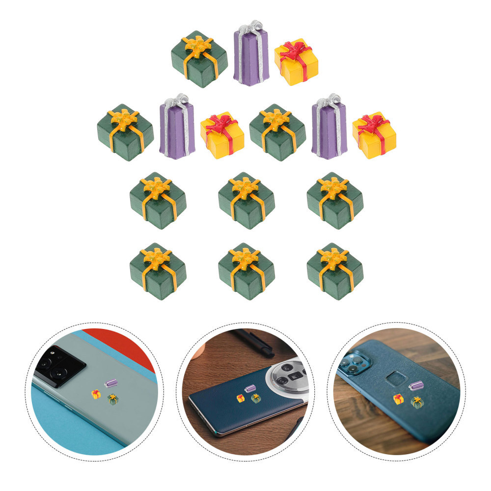 15 Pcs Christmas Decorations Party DIY Accessories Mobile Phone