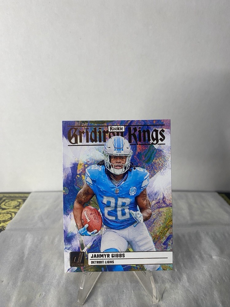 2023 Panini Donruss Jahmyr Gibbs Rookie Gridiron Kings RC #RGK-6 Lions