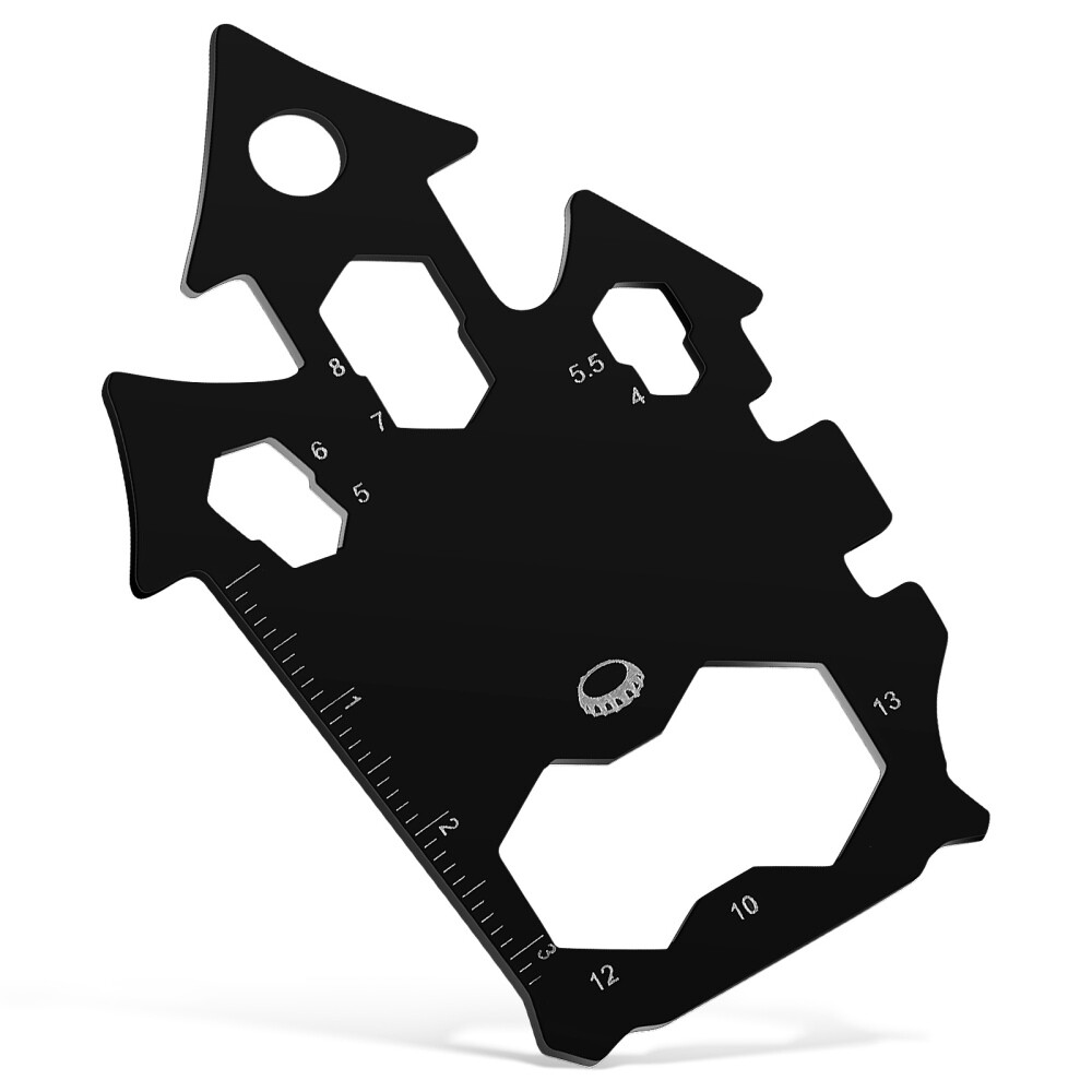 Multifunctional Keychain Bottle Opener Card Tool for Wine and Wallet