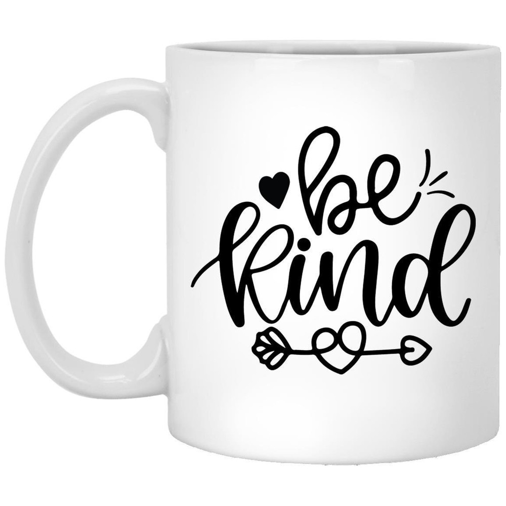Be Kind Inspirational Coffee Mug Funny Motivational Gift for Family