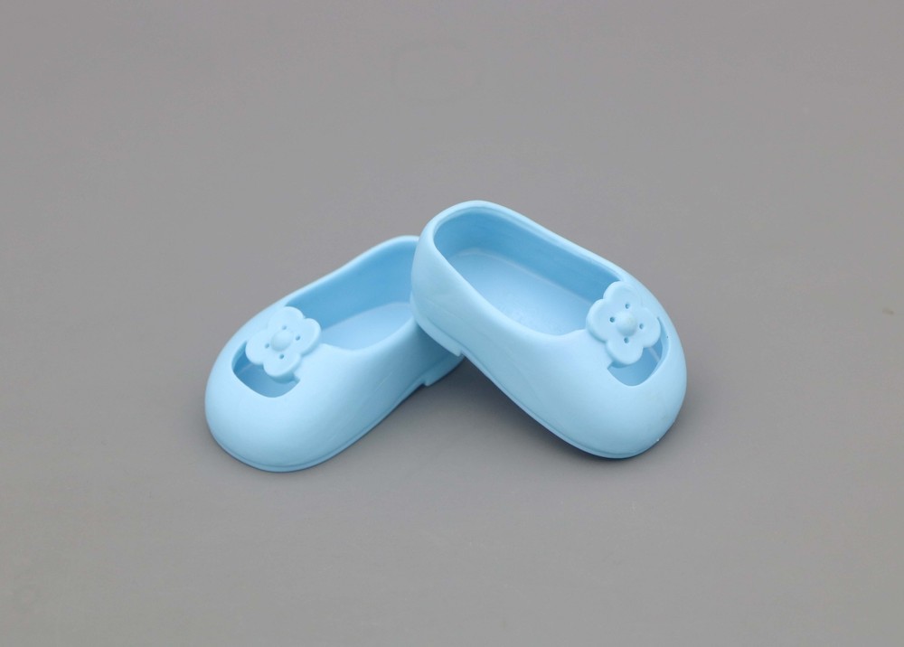 American Girl Wellie Wishers 14.5-inch doll blue shoes pair