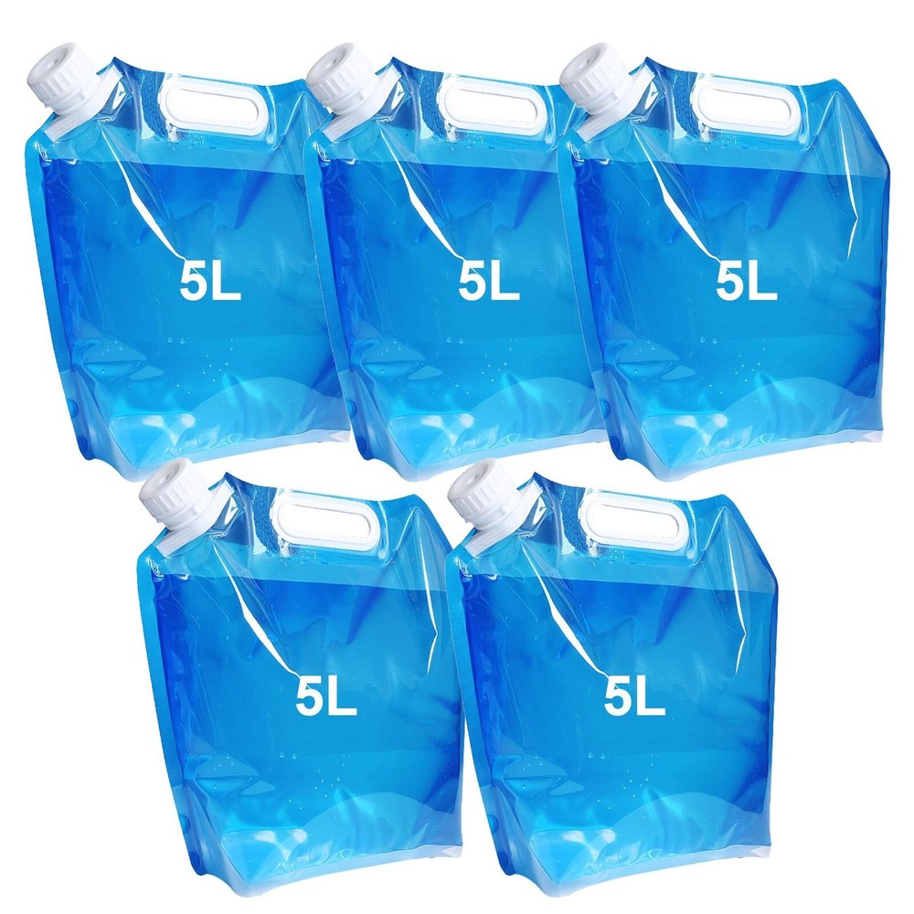 Convenient Foldable Water Container for Camping and Outdoor Adventures