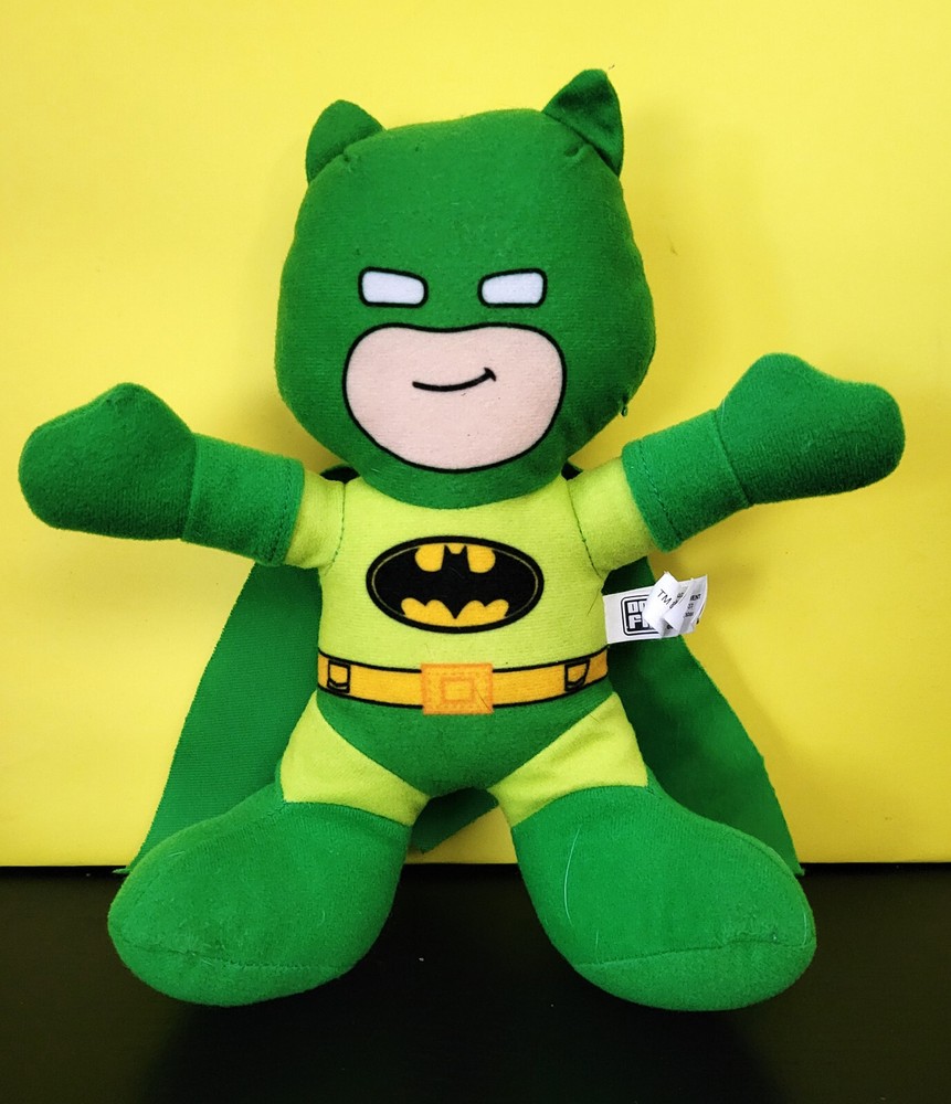 DC Super Friends Batman Green/Yellow Plush 9