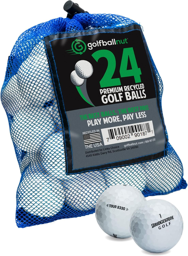 Used and Recycled for Bridgestone Tour Mix Three A- 3A Quality Golf Balls Mesh B