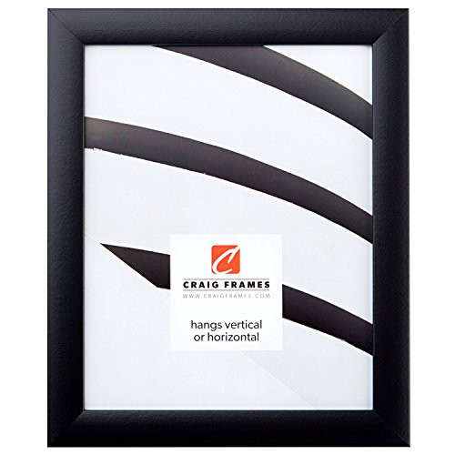 1WB3BK Black 20x27-Inch Picture Frame with Smooth Wrap Finish, 1-Inch Wide Border