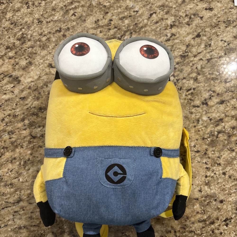 Accessory Innovations Minion Plush Backpack for Kids NWT