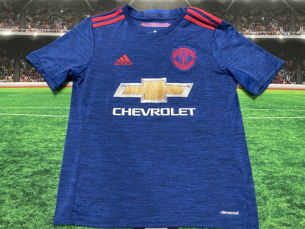 Manchester United Wayne Rooney #10 Adidas Jersey YOUTH Sz Large Preowned