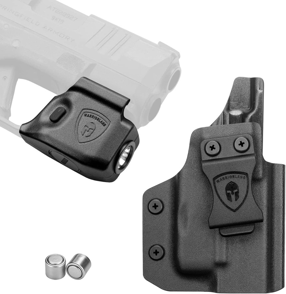 Adjustable IWB KYDEX Holster for Springfield Armory Pistol - Tactical Light I...