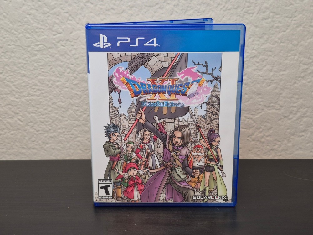 PS4 Dragon Quest XI Edition of Light Complete CIB Mint Disc 2018