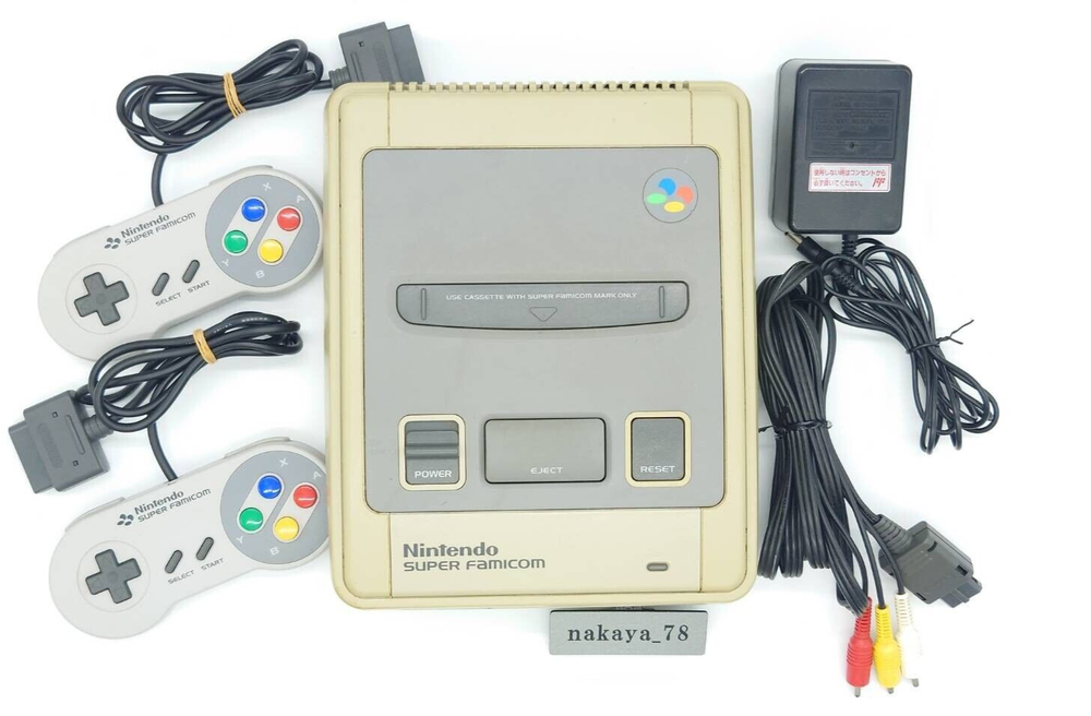 Nintendo Super Famicom SFC SNES Video Game Console NTSC-J HVC-002