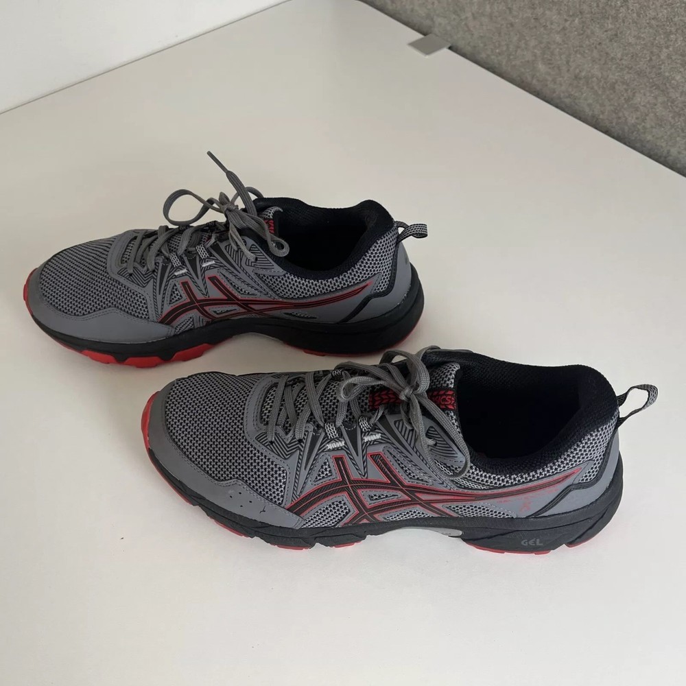 Asics Mens Gel Venture 8 Mens 10.5 Running Shoes Sneakers 1011A824 Grey