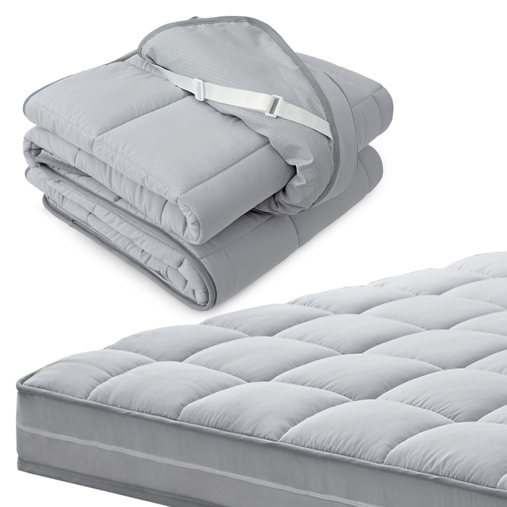 3Inch Queen Mattress Topper Cover(Only Cover),Mattress Protector Bedding,Foam...