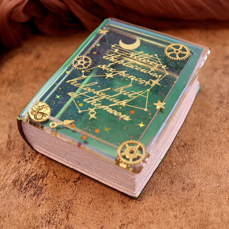 Box Mold Jewelry Box Molds with Lid Reusable Epoxy Resin Casting Molds Set