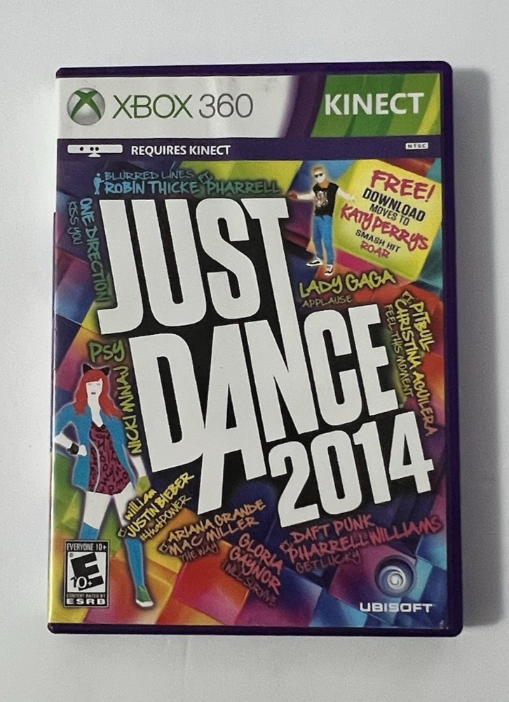 Just Dance 4 (Microsoft Xbox 360, 2012) Kinect Family Kids Game – Fast Shipping