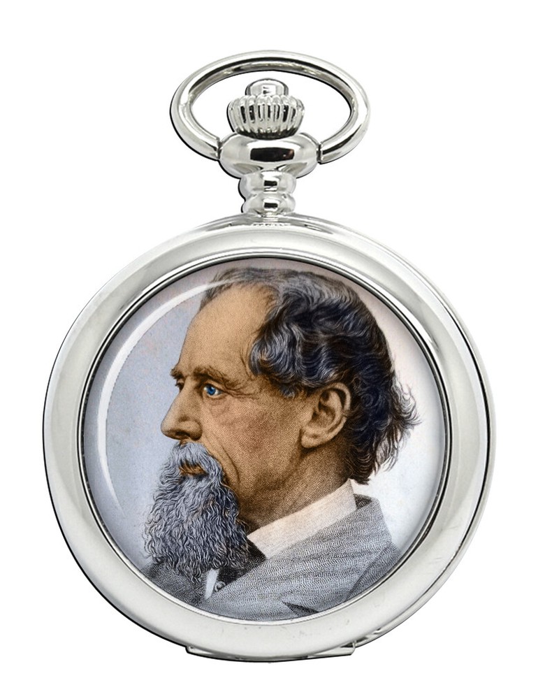Charles Dickens Antique Pocket Watch Collectible Timepiece