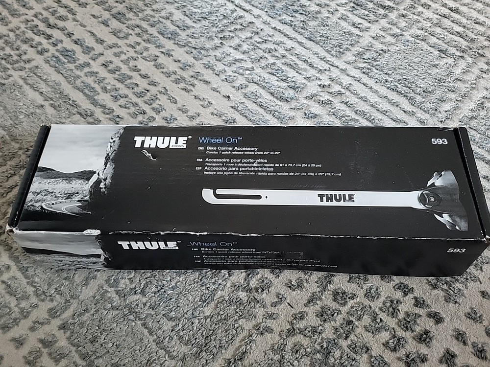 Thule WheelOn 593 Roof Rack Wheel Carrier for 24-29 Inch Front Bikes