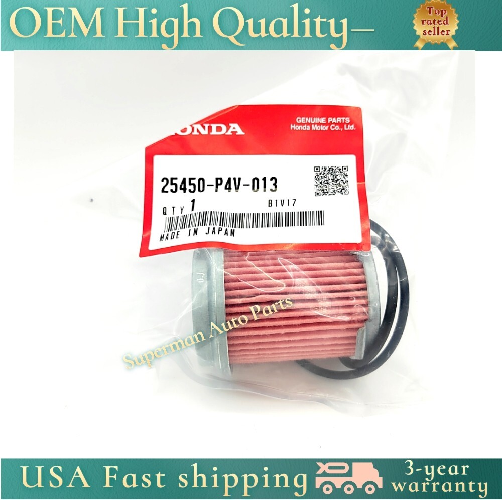 NEW OEM 25450-P4V-013 For Honda Acura Automatic Transmission Filter W/ Gasket