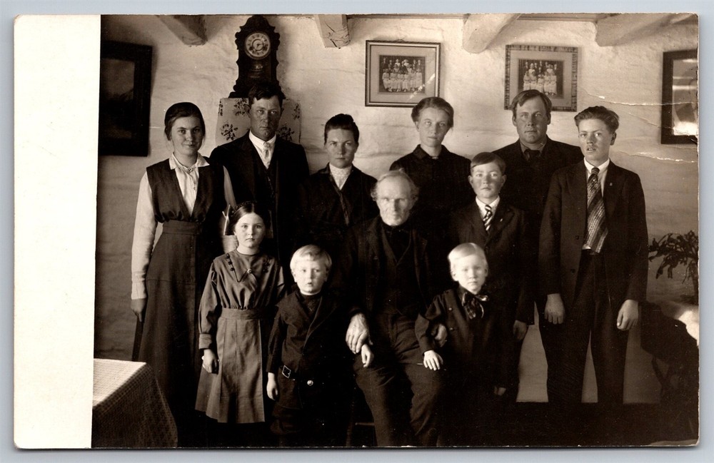 RPPC Martin Anderson Group Photo C1910s Real Photo Postcard AB18