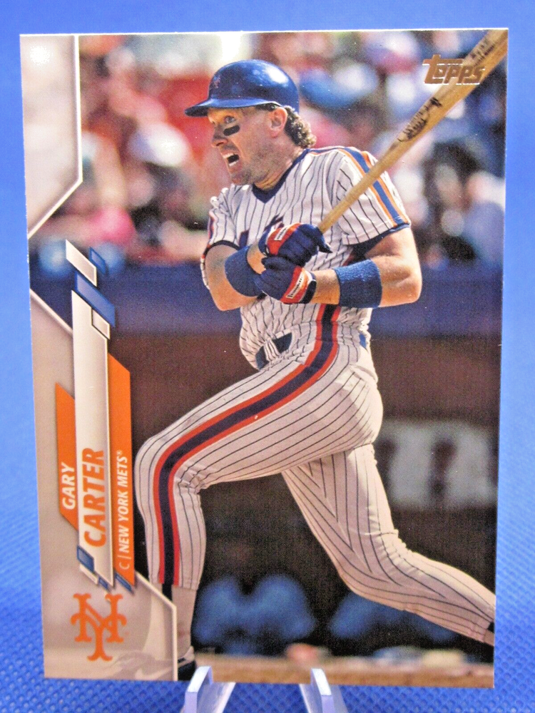 2020 Topps Series 2 Gary Carter #649 SP Variation New York Mets RC