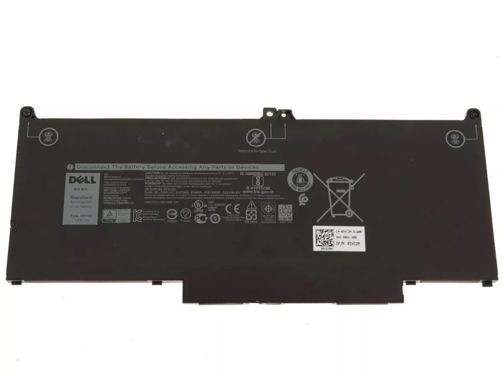 Laptop Battery Dell MXV9V 60Wh Replacement Laptop Battery for Latitude 5300