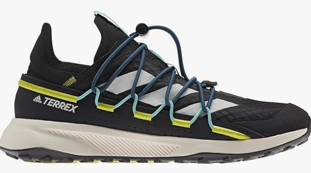 adidas Terrex Voyager 21 Trail Running Shoes Mens Size 9 Black Canvas Hike
