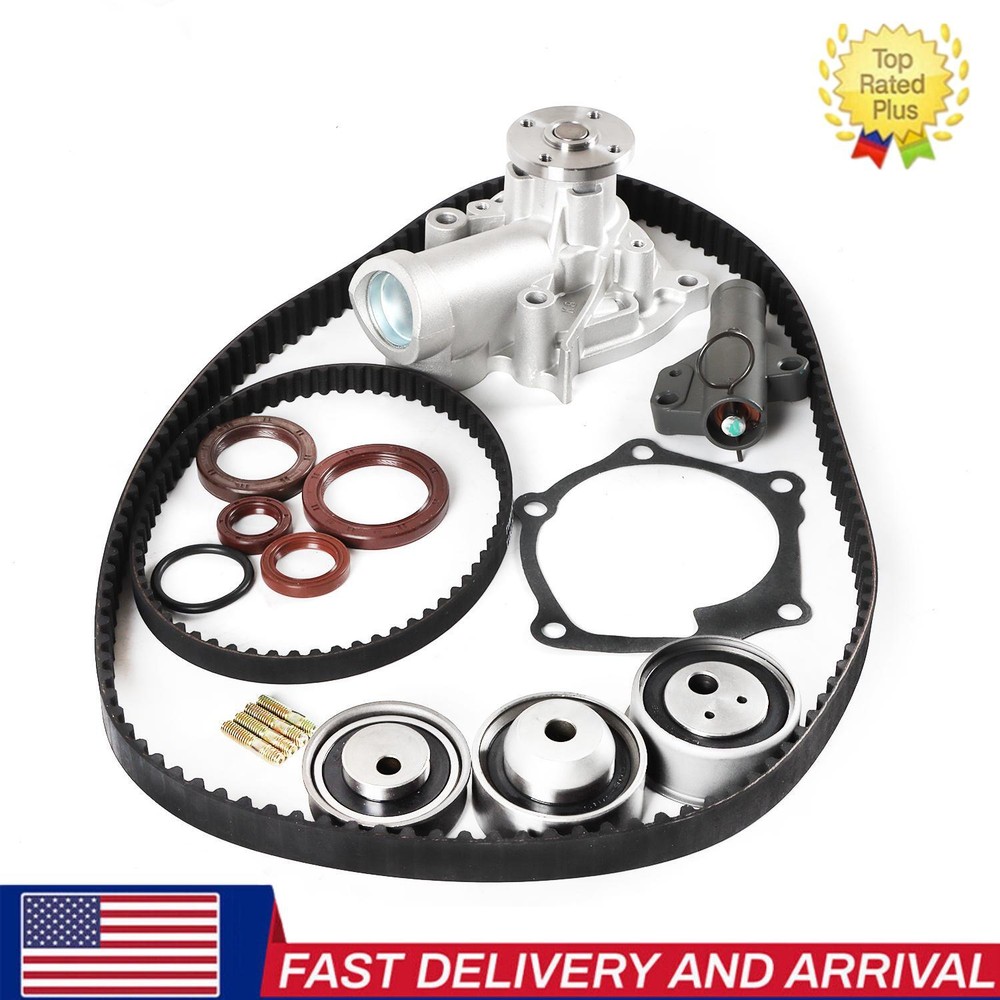 Timing Belt Water Pump Kit For 2004-2007 Mitsubishi Eclipse Lancer 2.4L 4G69