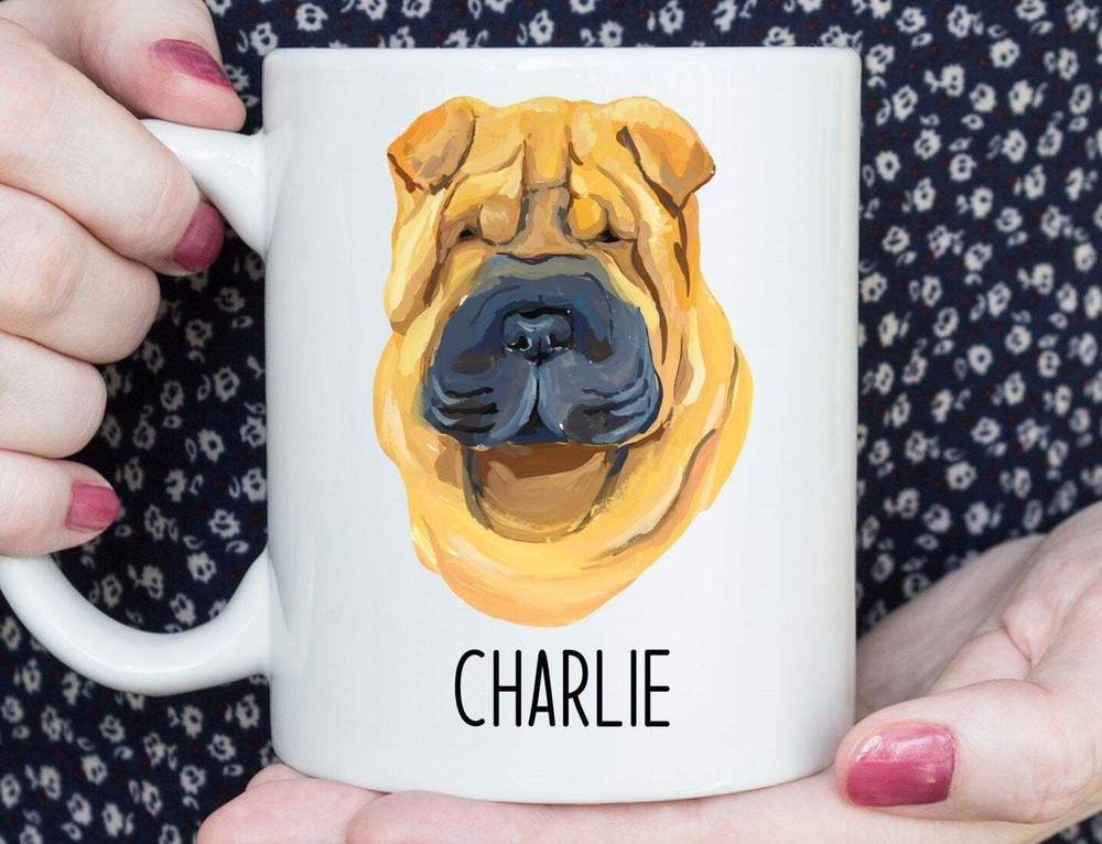 Shar Pei Mug Shar Pei Gift Ideas Shar Pei Cup Gift For Shar Pei Lover Shar Pei